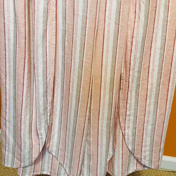 Land and sea striped pant with split opening below knee - Picture 3 of 6
